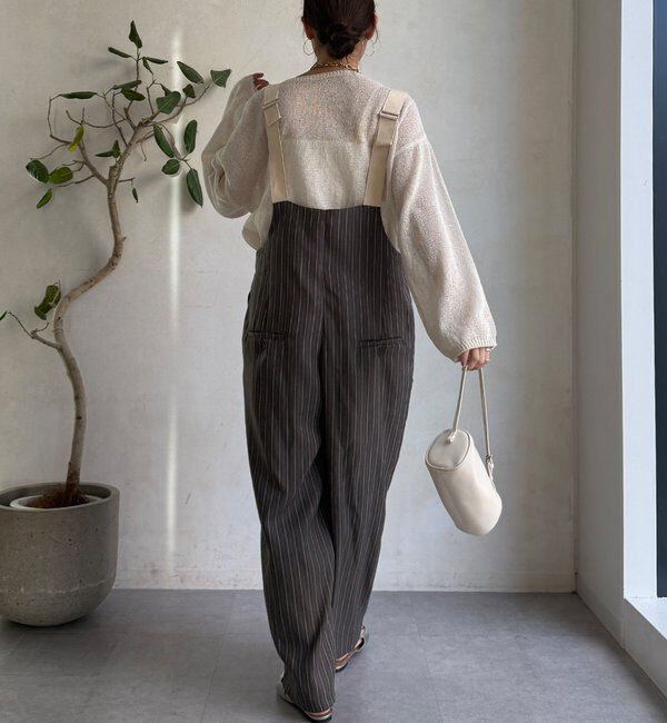  「【WEB限定】ツータックサロペット」|ワンピース|