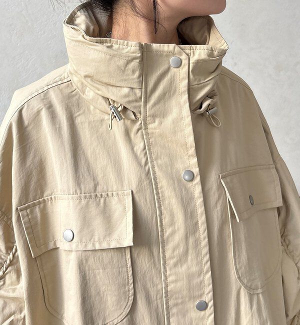  「【WEB限定】ドロストボリュームスリーブブルゾン」|ブルゾン・スタジャン|