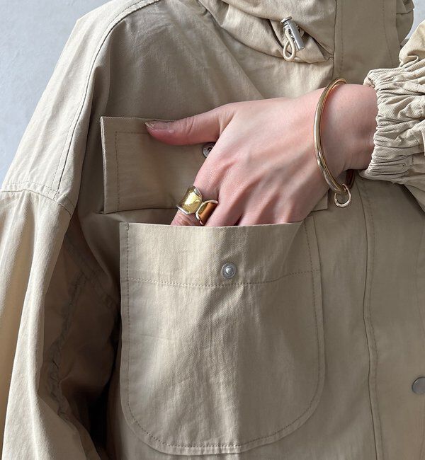  「【WEB限定】ドロストボリュームスリーブブルゾン」|ブルゾン・スタジャン|