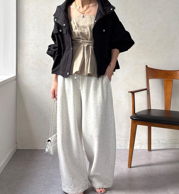  「【WEB限定】ドロストボリュームスリーブブルゾン」|ブルゾン・スタジャン|