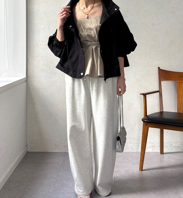  「【WEB限定】ドロストボリュームスリーブブルゾン」|ブルゾン・スタジャン|