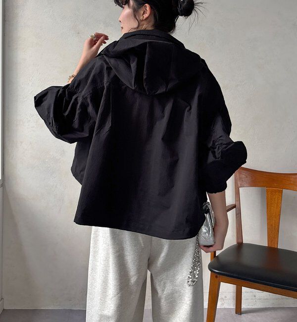  「【WEB限定】ドロストボリュームスリーブブルゾン」|ブルゾン・スタジャン|