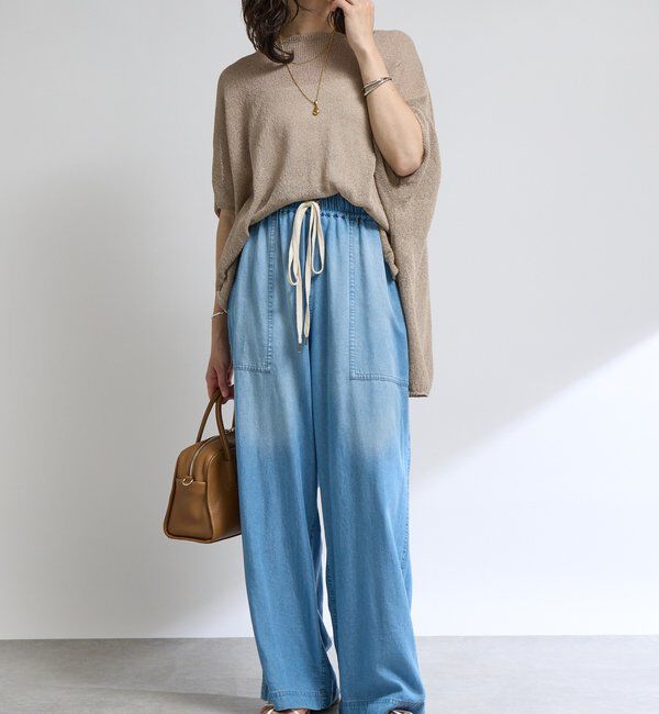  「【R.good(アールドットグッド)】drop&ballネックレス」|ブローチ・コサージュ|