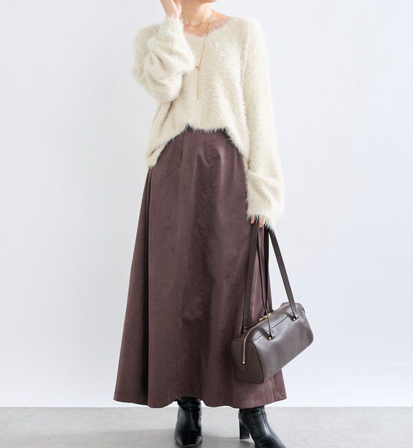  「【コーデのポイントに】ワイドスクエアショルダーバッグ」|ショルダー・メッセンジャー|