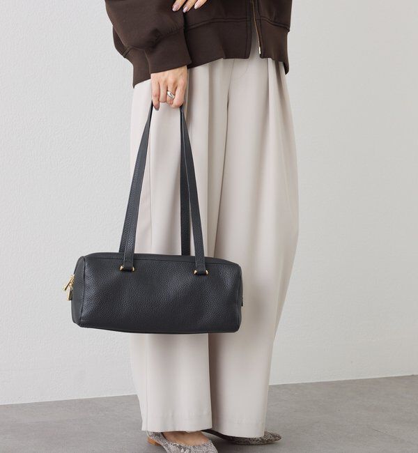  「【コーデのポイントに】ワイドスクエアショルダーバッグ」|ショルダー・メッセンジャー|