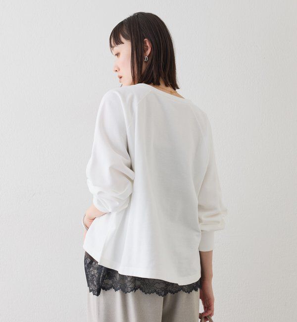  「【新色追加/抜け感◎】ハーフZIPスウェット」|Tシャツ・カットソー|