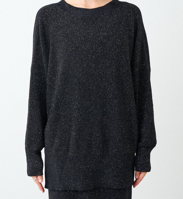  「【上品な輝き】ラメモール2WAYカーデ」|ニット・セーター|
