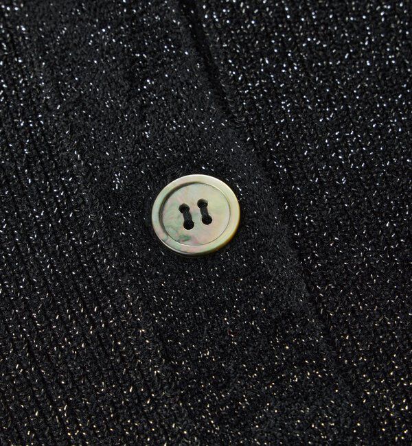  「【上品な輝き】ラメモール2WAYカーデ」|ニット・セーター|