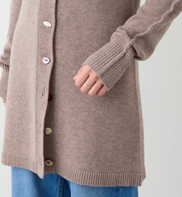  「【a Nice （ア ・ニース）】スリットニット」|ニット・セーター|