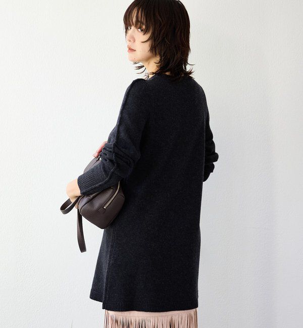  「【a Nice （ア ・ニース）】スリットニット」|ニット・セーター|