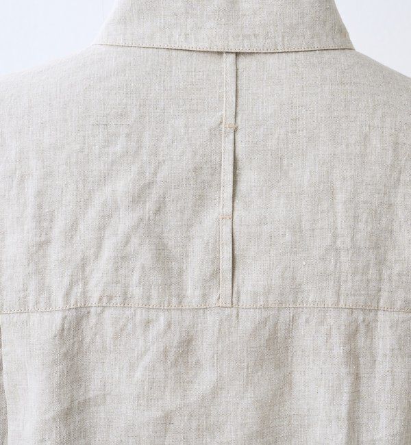  「予約【名品/サイズ展開あり】リネンワイドシャツ」|シャツ・ブラウス|