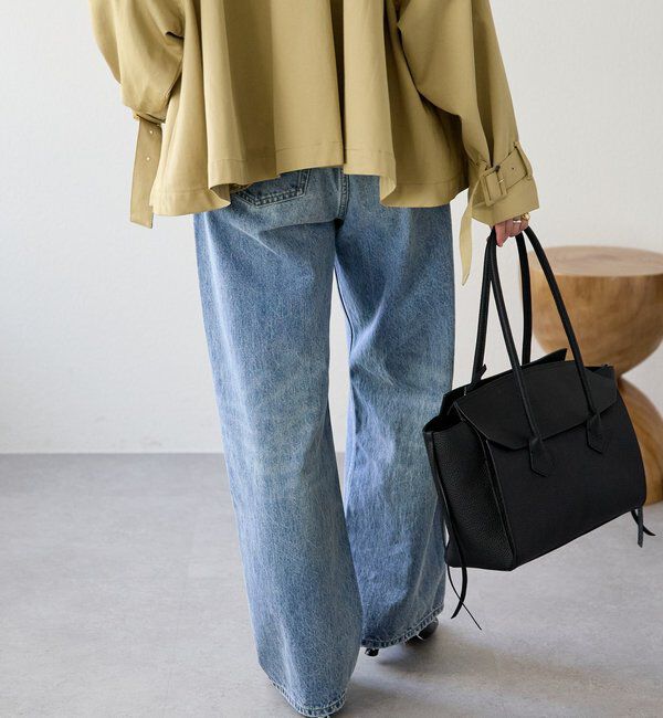  「予約【A・MONN(アモン)】ループポイントダメージデニム」|デニム|