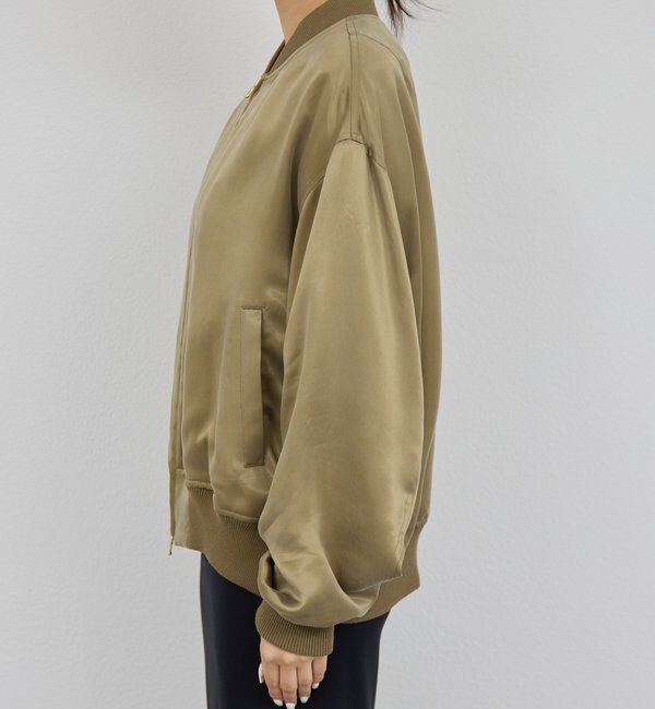  「キュプラサテンブルゾン」|ベスト・ジレ|