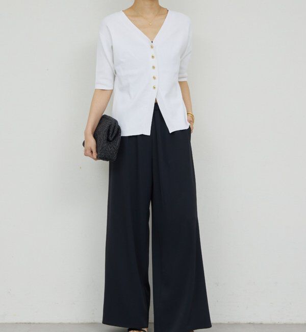  「ペプラムニットカーデ」|ニット・セーター|