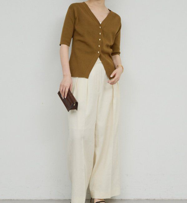  「ペプラムニットカーデ」|ニット・セーター|