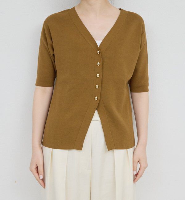  「ペプラムニットカーデ」|ニット・セーター|