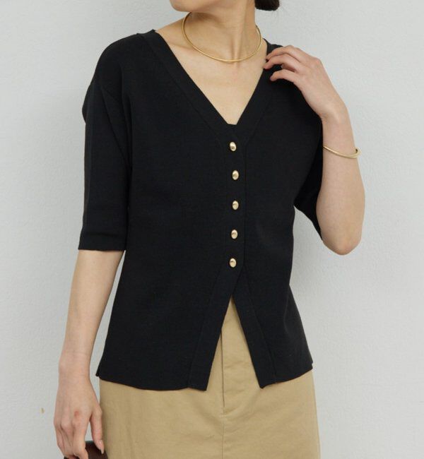  「ペプラムニットカーデ」|ニット・セーター|