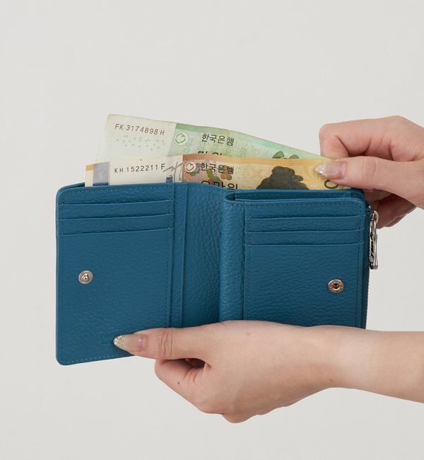  「モノグラムプレートハーフウォレット」|財布|