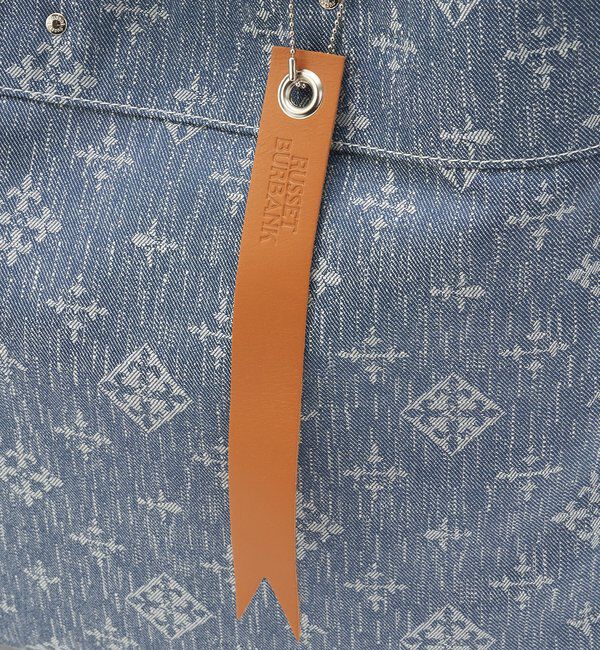  「デニムジャガード2WAYビッグトートバッグ」|トートバッグ|