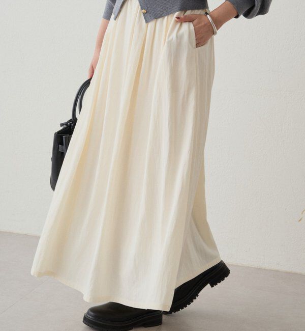  「タックギャザースカート」|スカート|