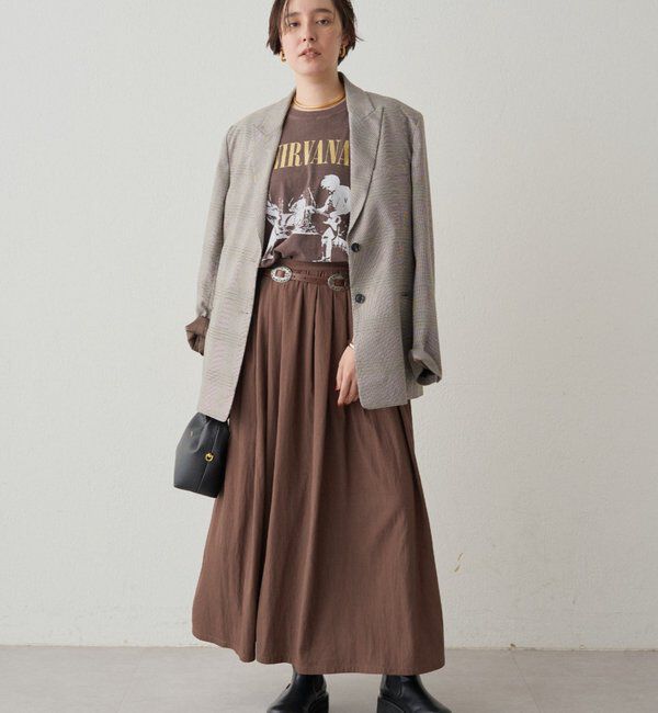  「タックギャザースカート」|スカート|