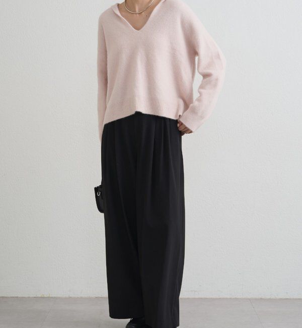  「TR3タックワイドパンツ」|チノ|