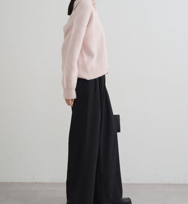  「TR3タックワイドパンツ」|チノ|