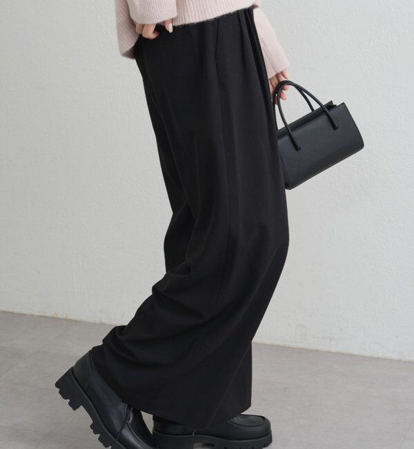  「TR3タックワイドパンツ」|チノ|