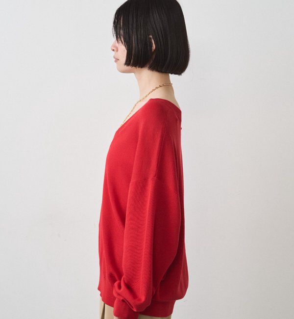  「ディープVニット」|ニット・セーター|
