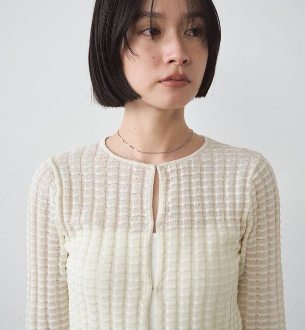  「シアーカーデ」|ニット・セーター|