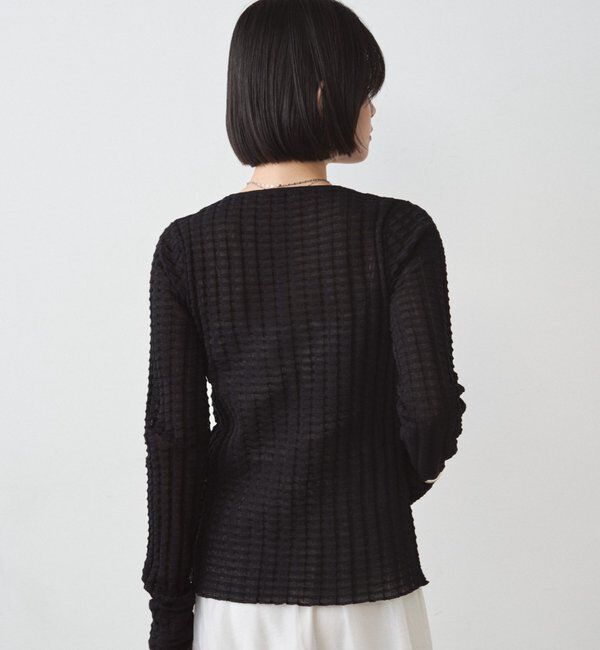  「シアーカーデ」|ニット・セーター|