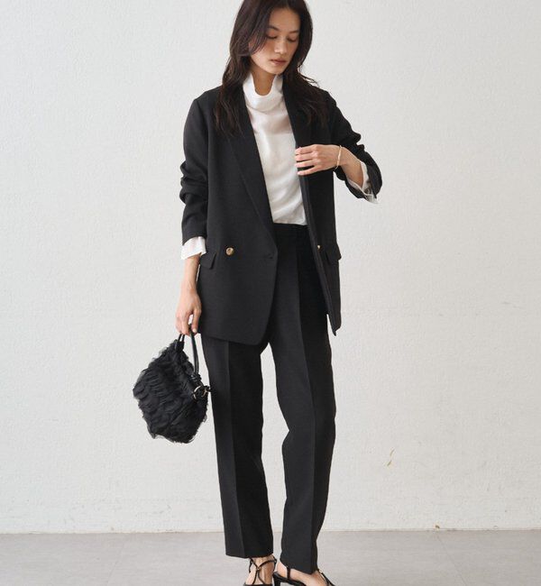  「ダブルクロステーパードパンツ」|チノ|