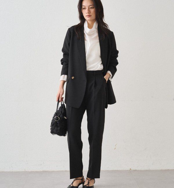  「ダブルクロステーパードパンツ」|チノ|