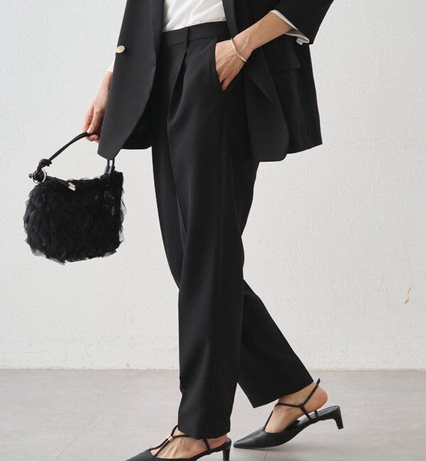  「ダブルクロステーパードパンツ」|チノ|