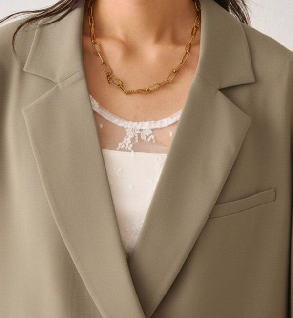  「ダブルクロスジャケット」|ベスト・ジレ|