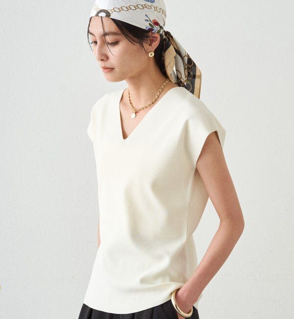  「2WAYツヤニット」|ニット・セーター|