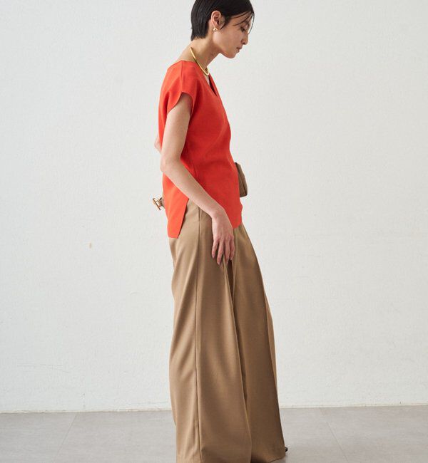  「2WAYツヤニット」|ニット・セーター|