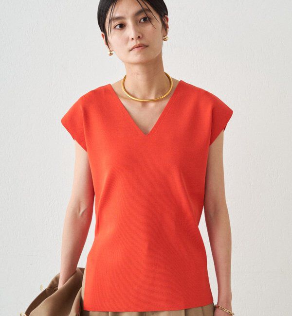  「2WAYツヤニット」|ニット・セーター|