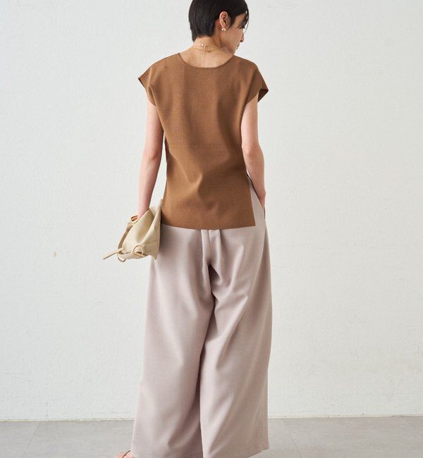  「2WAYツヤニット」|ニット・セーター|