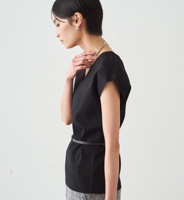  「2WAYツヤニット」|ニット・セーター|