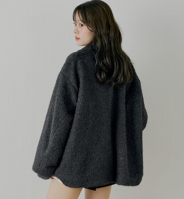  「金釦シャギールーズコート」|その他|