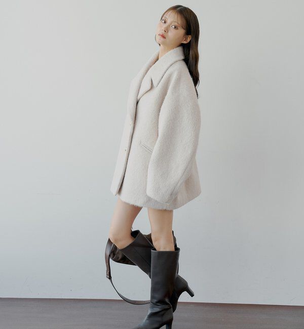  「金釦シャギールーズコート」|その他|