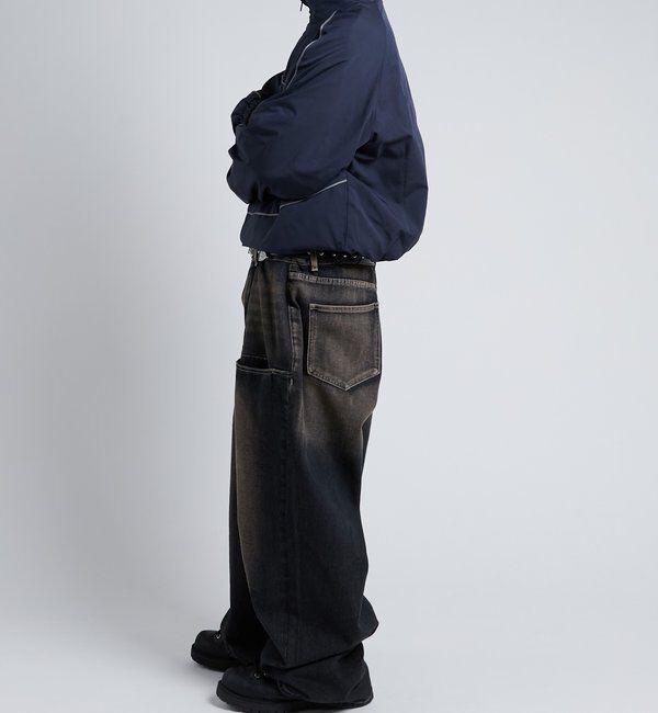  「【Sourcream】裏フリースサッカーブルゾン」|ブルゾン・スタジャン|