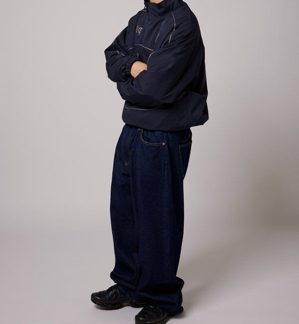  「【Sourcream】裏フリースサッカーブルゾン」|ブルゾン・スタジャン|