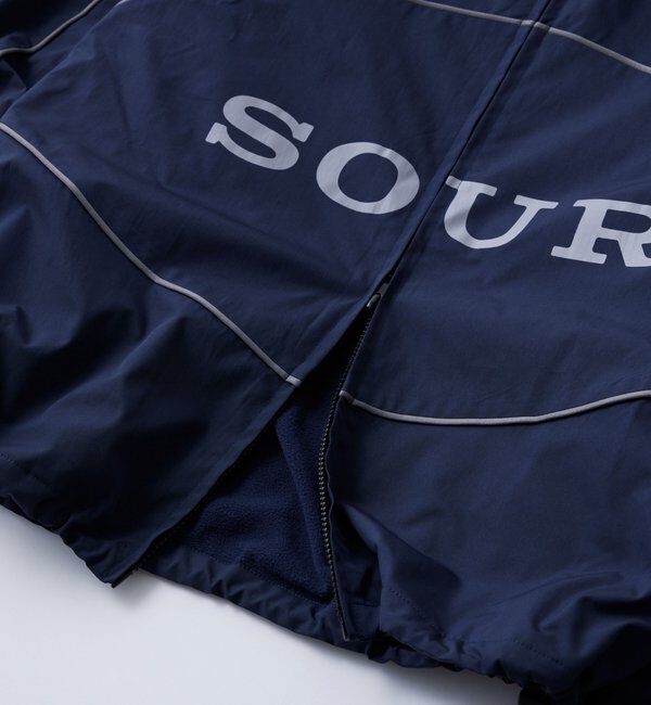  「【Sourcream】裏フリースサッカーブルゾン」|ブルゾン・スタジャン|