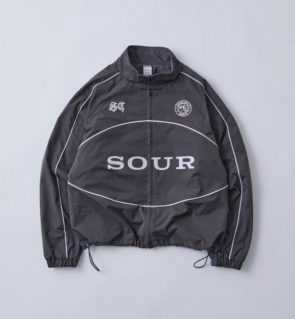  「【Sourcream】裏フリースサッカーブルゾン」|ブルゾン・スタジャン|