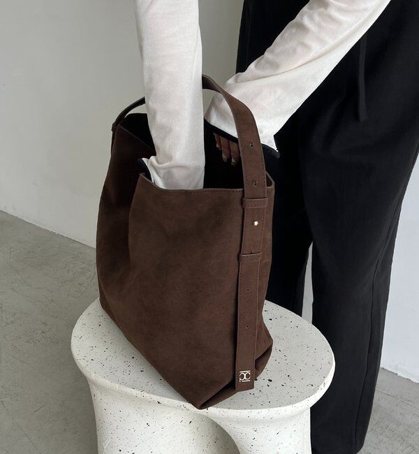  「【WEB限定カラー・ブラック/大容量】2WAYワンハンドルバッグ」|トートバッグ|