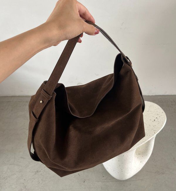  「【WEB限定カラー・ブラック/大容量】2WAYワンハンドルバッグ」|トートバッグ|