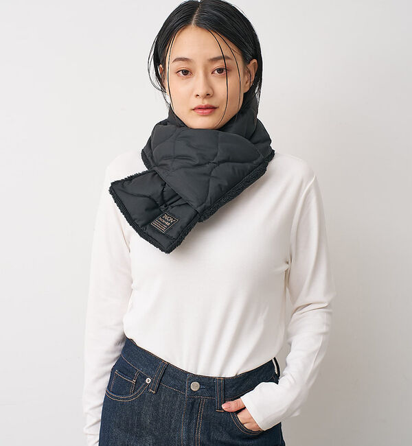 collex「【TAION】ミリタリー リバーシブル ダウンマフラー」|マフラー|