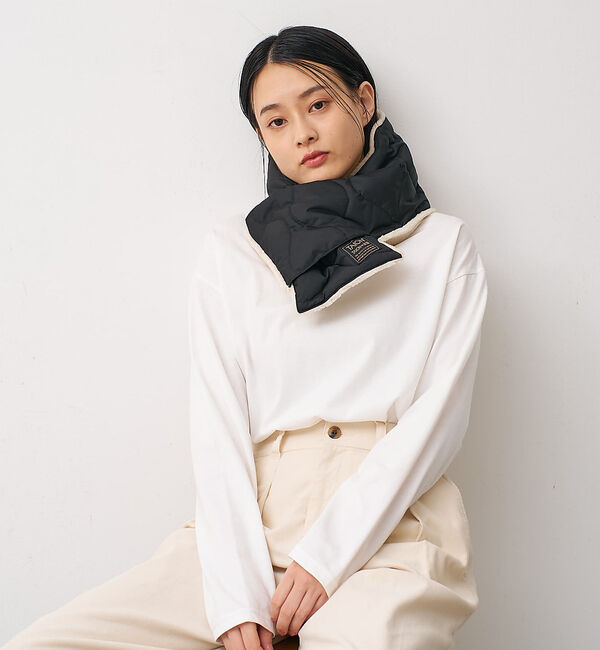 collex「【TAION】ミリタリー リバーシブル ダウンマフラー」|マフラー|